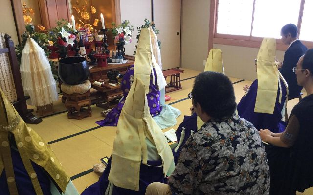 一周忌供養:於;縁覚寺
